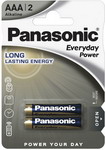 

Батарейка Panasonic AAA Everyday Power в блистере 2шт (LR03REE/2BR)