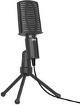 Микрофон настольный Ritmix RDM-125 Black микрофон ritmix rwm 222 black