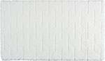 Коврик для ванной Fixsen DIAMONT белый (FX-9050W) коврик для ванной fixsen family 70х120 см зеленый fx 9003f