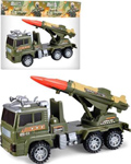 

Грузовик с ракетой Наша игрушка Машина инерционная, пакет (352-200A)