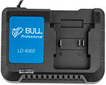 фото Зарядное устройство bull ld 4002, 18 в, 4 а, быстрая зарядка (0329179)