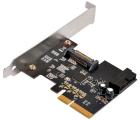 

Карта расширения PCIe SilverStone ECU04-E (SST-ECU04-E) 2х USB3.1 G56ECU04E000010, Черный