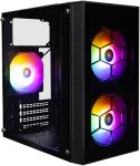

Компьютерный корпус 1STPLAYER FIREBASE X1 Black (X1-BK-3F1), Черный