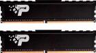

Оперативная память Patriot Memory DDR4 16GB (2x8GB) 2666MHz Signature Premium (PSP416G2666KH1), Черный