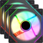 

Вентилятор для корпуса 4FAN F69 Black 120mm 3 in 1 (F6912B3)