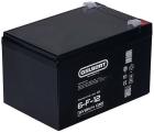 

Батарея для ИБП Gelbert 6-F-12 (12V12A/H C20), Черный