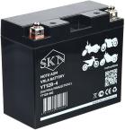 Аккумулятор стартерный для мототехники SKN YTX12-BS (12V/12Ah/180A) [CT 1212 YB14L-A2 YB10L-B]