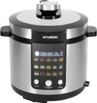 Мультиварка-скороварка Hyundai HYMC-2402, 6 л., 1200 Вт, серебристый/черный