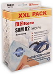 Набор пылесборников Filtero SAM 02 (8) XXL PACK, ЭКСТРА набор пылесборников filtero sam 02 4 экстра anti allergen