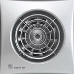 Вытяжной вентилятор Soler & Palau SILENT-200 CZ SILVER (серебро) 03-0103-109 - фото 1