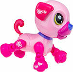 Робо-щенок 1 Toy Игрушка интерактивная Robo Pets ''Робо-щенок'', розовый интерактивная игрушка говорящий щенок