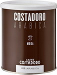 Кофе молотый COSTADORO ARABICA MOKA 250 gr TIN ground кофе молотый monarch origins brazilian 230 г