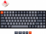 

Клавиатура беспроводная Keychron K2, Light Grey, 84 клавиши, алюминиевый корпус, Gateron Red Switch (K2C1Z)