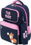 Рюкзак  Юнландия COMPLETE, с пеналом ''Nice fox'', 42х29х14 см, 270664 рюкзак pixel one для ноутбука чёрно розовый