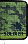 

Пенал Пифагор полиэстер 20х14 см ''Soldier'' 271021