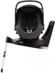 фото Автокресло britax roemer baby-safe 3 i-size midnight grey база flex base isense