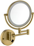 Зеркало двустороннее Timo с подсветкой Saona (13376/17) зеркало двустороннее hasten c x7 увеличением и led подсветкой has1812 yellow gold led подсветка 3 уровня