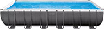 

Бассейн Intex Ultra Frame 732х366х132 31805л 26364, Серый