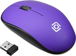 Беспроводная мышь Oklick 515MW черный/пурпурный оптическая (1200dpi) беспроводная USB (2but) беспроводная мышь oklick 545mw оптическая 1600dpi беспроводная usb 3but