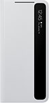 

Чеxол (флип-кейс) Samsung Galaxy S21 Ultra Smart Clear View Cover светло-серый (Light Gray) (EF-ZG998CJEGRU)