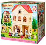 Кукольный домик Epoch Трехэтажный дом Sylvanian Families, подарочный набор