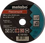 Диск отрезной по металлу Metabo Flexiarapid (616183000) 150x22,2 мм