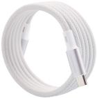 Магнитный кабель Magssory 60W, USB-C, 1, 2 м, silver/серебро (CBL001)