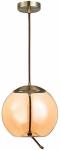 

Подвесной светодиодный светильник ST Luce Ozzio (SL6108.313.01), Бронза/янтарный