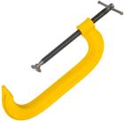Струбцина G-образная Hanskonner HK1078-01-250, 250 мм / 10/'/', чугун, оксидированный винт