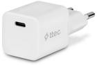 

Зарядное устройство Ttec SmartCharger Pro 20W PD USB-C Travel Charger белый (2SCP01B)
