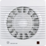 Вытяжной вентилятор Soler & Palau D cor 300 CR с таймером (белый) 03-0103-012