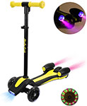 

Самокат Moby Kids Junior Rocket желтый 641156