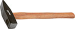 Молоток слесарный Sparta 102155 800 г, квадратный боек, деревянная рукоятка молоток слесарный sparta 102215 квадратный боек деревянная рукоятка 1500 г