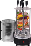 

Электрошашлычница BQ BBQ1001 Черный-Стальной, Нержавеющая сталь