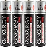 Батарейка алкалиновая Energy Pro LR03/4S ААА 4шт батарейка алкалиновая energy turbo lr03 2b аaа 107048