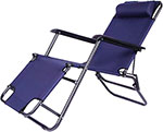 Кресло-шезлонг складное Ecos CHO-153 993136 синее кресло шезлонг 82x59x116 см принт лимонами