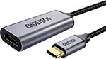USB-С адаптер (хаб) Choetech USB-C в HDMI  4K@60 Гц  0.2 м  серый (HUB-H10) - фото 1