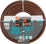 

Шланг садовый Gardena FLEX 13 мм (1/2'') 20 м с фитингами 18034-20