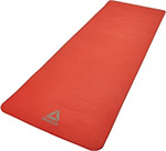 Коврик для йоги и фитнеса Reebok 7 мм, красный RAMT-11014RD коврик многофункциональный для туризма фитнеса и йоги atemi aym05pl nbr 183x61x1 0 см
