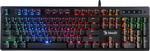 Клавиатура игровая проводная A4Tech Bloody B500N серый клавиатура игровая проводная a4tech bloody b3590r красный