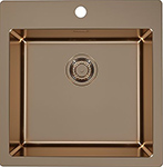 

Кухонная мойка Alveus PURE MONARCH 30 COOPER 90 FS 515X525 1X с выпуском без сифона (1122708)