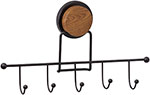 Планка Fixsen MAGIC WOOD, 5 крючков (FX-46005-5) планка на 6 крючков комнатные ы 35×6 3×3 см