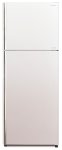 Двухкамерный холодильник Hitachi R-VX470PUC9 PWH белый двухкамерный холодильник hitachi r vx470puc9 bsl