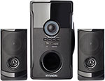 

Микросистема Hyundai H-HA280, черный 78Вт/FM/USB/BT/SD