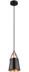 

Подвесной светильник Arte Lamp A7032SP-1BK черный, Бежевый/черный/золотистый