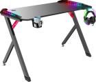 

Стол компьютерный игровой Defender Platinum RGB, Черный
