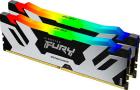 

Оперативная память Kingston DDR5 32Gb (2x16Gb) 6000MHz FURY Renegade RGB (KF560C32RSAK2-32), Черный/серебристый
