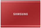 Внешний накопитель (SSD) Samsung T7 Portable, 1 Тб, красный (MU-PC1T0R/WW)