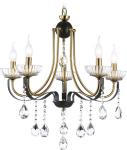 

Подвесная люстра Ambrella Light Traditional TR4952, Черный/золотой/прозрачный