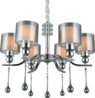

Люстра подвесная Omnilux Giarre OML-56003-06, Хром/белый